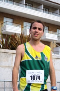 Atletismo- 20 km. de Cascais; Nuno Carraça (URCA) no topo da corrida Atletismo- 20 km. de Cascais; Nuno Carraça (URCA) no topo da corrida