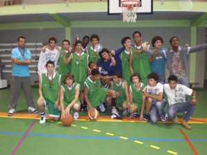 Basquetebol- Escola Secundária de Mem Martins, vice-campeão escolar em Juvenis
