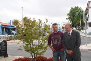 Rotunda inédita em Bonsai na entrada em Lourel