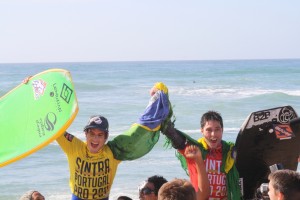 Bodyboard- Sintra Pro 2011; Uri Valadão (Brasil), e Eunate Aguirre (Espanha) vencem na Praia Grande