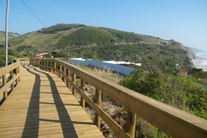 Magoito já tem rampa alternativa de acesso à praia
