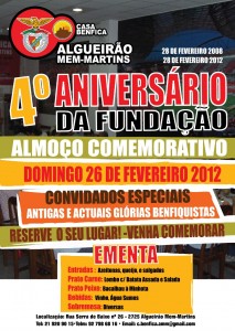 Casa do Benfica em Algueirão- Mem Martins assinala 4.º aniversário