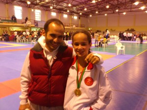 Karate- Mariana Lélis (Dojo Samurai) sagra-se campeã regional de Juvenis – 50 kg.