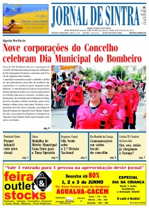 Capa da edição do dia 01-06-2012
