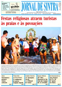 Capa da edição de 28-08-2015