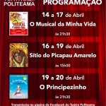 Programação 14 a 20 Abril