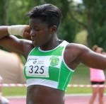 Jessica Inchude vence lançamento do Peso, em Mirames (França)