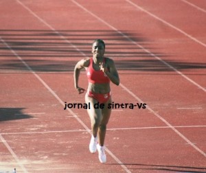 Leonor Ferreira (SLB) ainda juvenil, vence 100 m planos sub 20