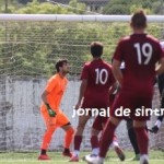 Depois do nulo ao intervalo, o Pêro Pinheiro marcou no segundo tempo, dois golos, em 3 minutos.
