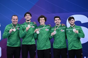 Mundiais em Sófia- Portugal sagra-se Vice-Campeão do Mundo por equipas, em Duplo Minitrampolim Masculino!