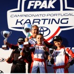 Lourenço Antunes no pódio (3.º lugar)