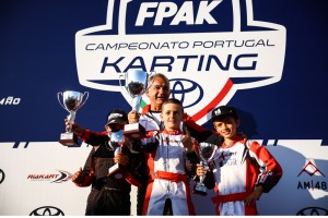 Karting- Lourenço Antunes conquista pódio em Portimão no Campeonato de Portugal