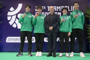 Europeu de Trampolins;  Portugal conquista a primeira medalha por Equipas