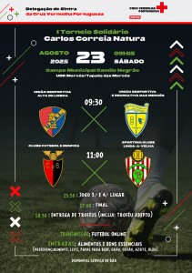 I Torneio de Futebol Solidário Carlos Correia Natura/Cruz Vermelha-Sintra I Torneio de Futebol Solidário Carlos Correia Natura/Cruz Vermelha-Sintra