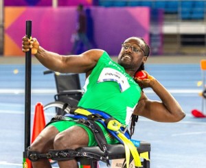 Olávio Correia- o atleta sintrense ficou perto das medalhas. É o 4.º do Mundo F32