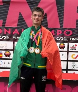 Rúben Teixeira, campeão europeu (16-18 anos)