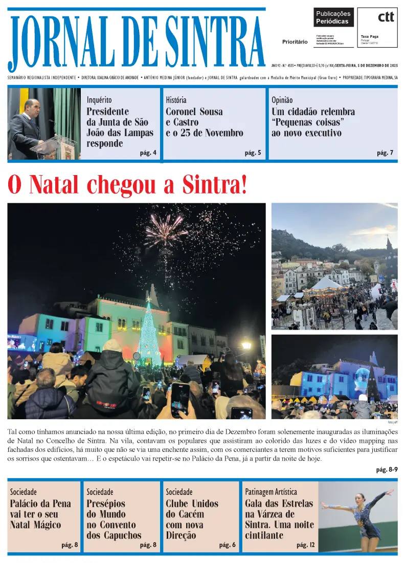 Capa de edição 05/12/2025