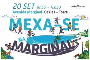 A 25ª edição do Mexa-se na Marginal é já no próximo domingo, dia 20